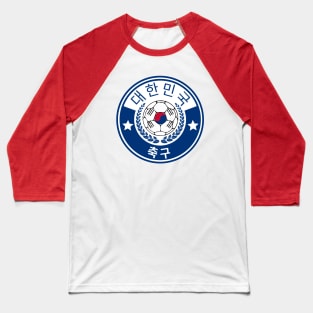 South Korea Soccer Baseball T-Shirt